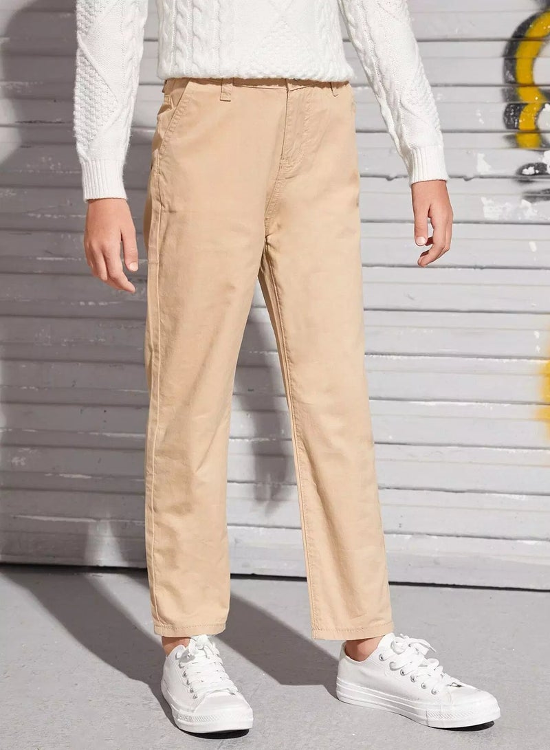 Boys Slant Pocket Straight Leg Jeans - Image 5