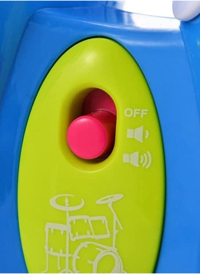 BAYBEE Musical Bongo Drum Toys For Kids With Dual Drum 4 Sound Modes Music Light Musical Instruments Toys For Kids Educational Musical Toy Drums For Kids Toddlers 1 2 3 4 Years Boys Girls  - Image 5