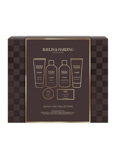 Baylis & Harding Baylis  Harding Gift Set for Men  Luxury Shower  Prep Pack  Black Pepper  Ginseng 