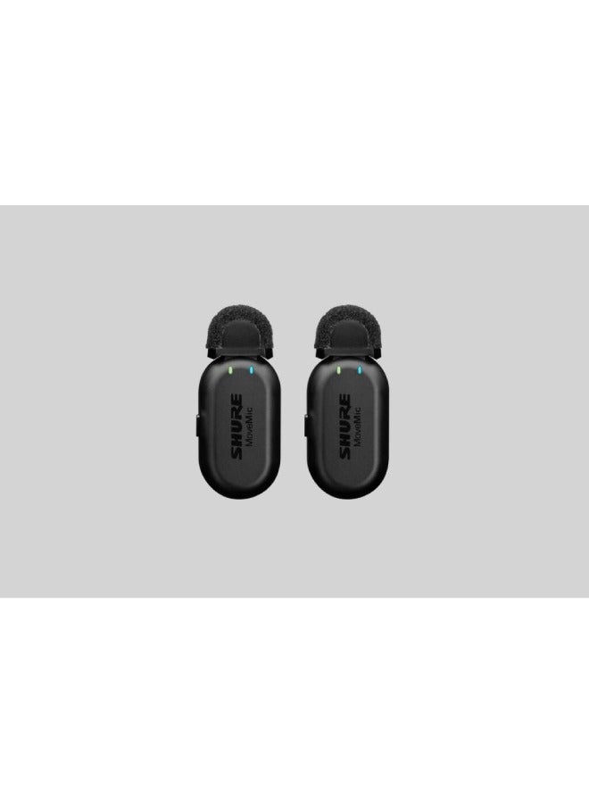 شور سماعات Shure MV-TWO-Z6 اللاسلكية للهاتف وحافظة الشحن - Image 3