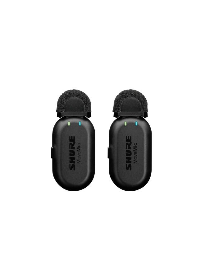 شور سماعات Shure MV-TWO-Z6 اللاسلكية للهاتف وحافظة الشحن - Image 1