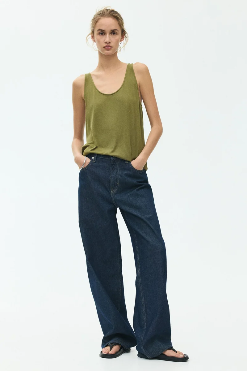 H&M Scoop-neck vest top