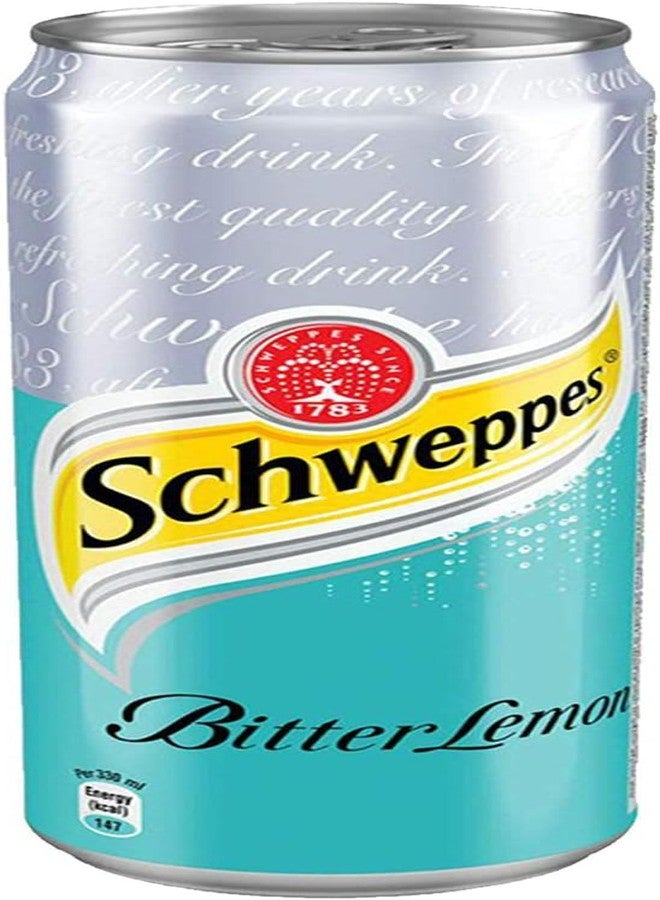 Schweppes Bitter Lemon Can, 320 ml