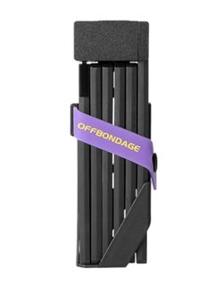 KASTWAVE Folding Bike Lock with Mounting Bracket, Bicycle Locks, Bike Chain Lock, Heavy Duty Anti Theft with 360° Rotating Lock Head, Waterproof and Scratch Resistant Foldable, for Bike, Scooter, Motorcycle  - Image 1