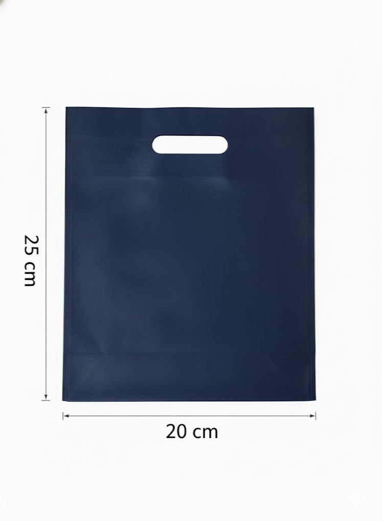 Canvas Gift Bag 25 pcs dark blue 25 x 20 cm - Image 2
