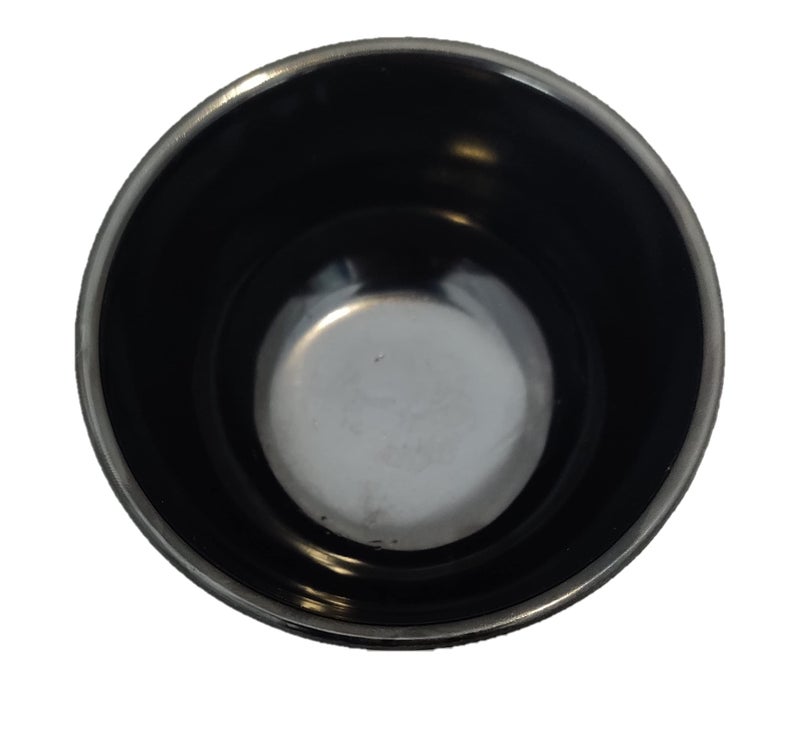 Pacificdeals Set of 2 Melamine Daily use Small Soup Serving Medium Bowls for Multi Use Soup Curd Rayta Dal Sweet Dish Serving Set- Black - Image 4