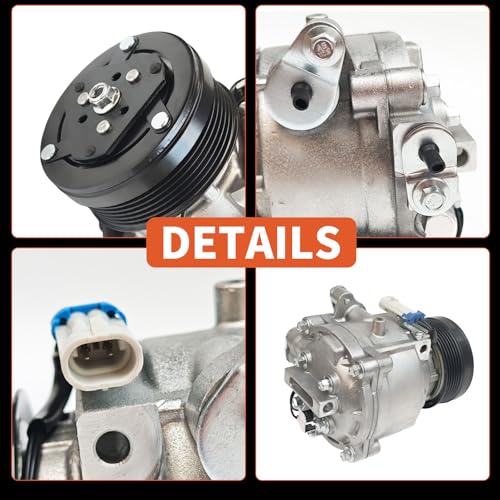 COOLIGO CO22285C A/C Compressor Compatible With Chevrolet Malibu Equinox 2013 2014 2015 2016 - Image 3