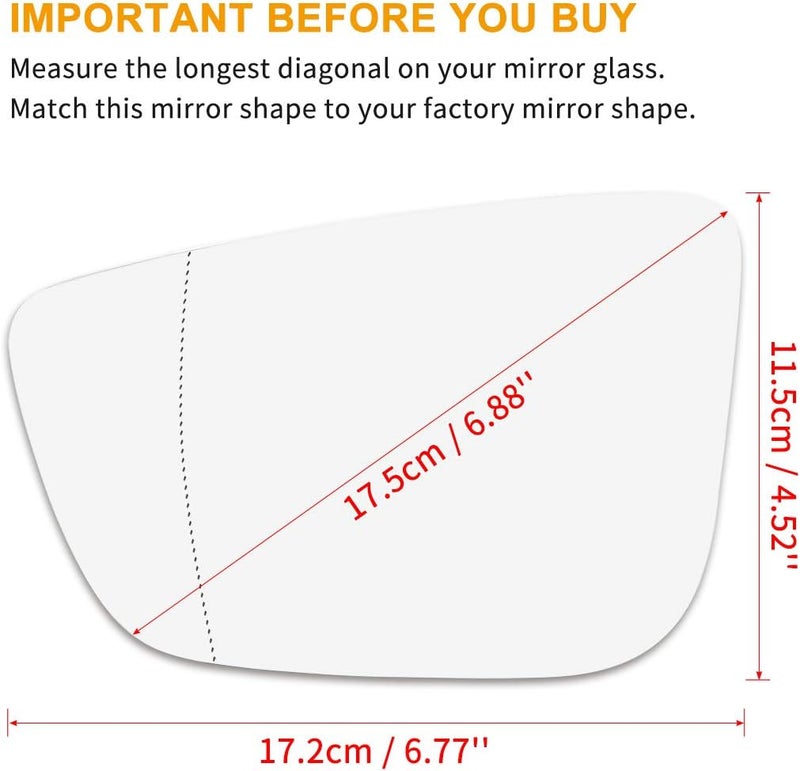 DEMULAX Heated Side Mirror Glass for BMW - Image 3