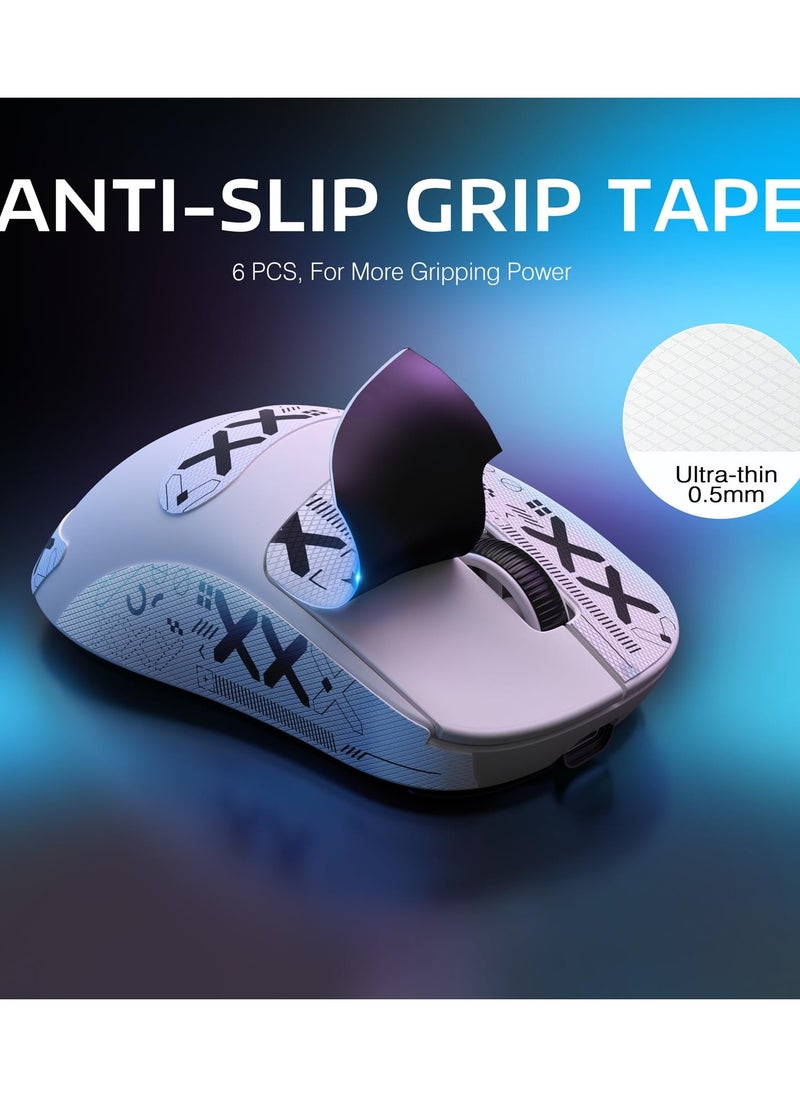 Attack Shark - X3PRO 4K/8K Lightweight Wireless Gaming Mouse with Tri-Mode(Wired/2.4GHz/BT),PAW3395 Optical Sensor,26K DPI,Kailh GM8.0 Switch,Long Battery,7 Buttons for PC/Laptop/Win/Mac - Image 1