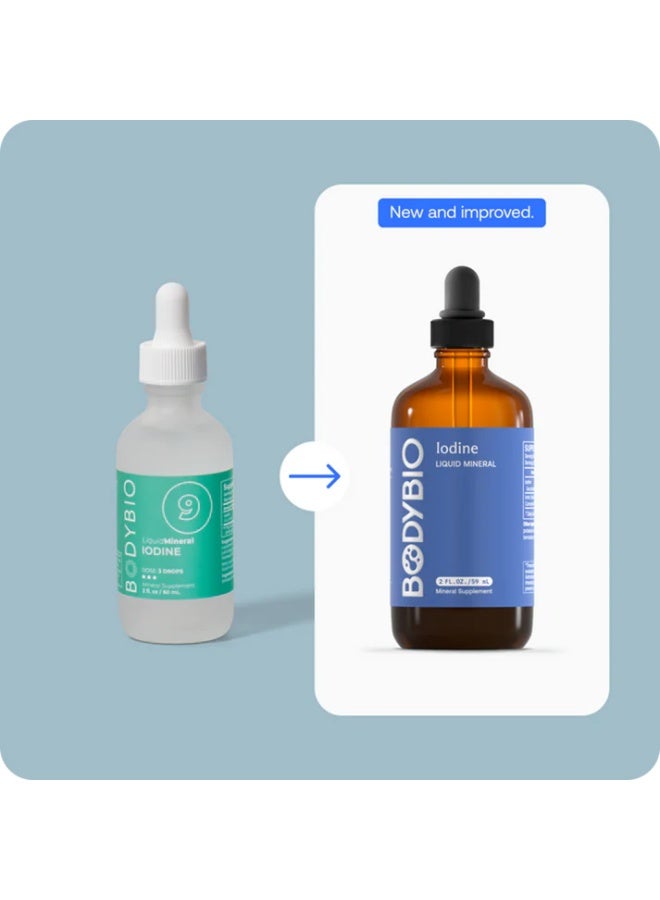 BodyBio Liq Min # 9 Iodine 2oz - BodyBio - Image 2