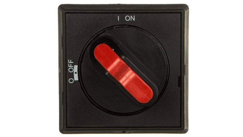 ABB Selector Handle Black Mechanical Switch Manual Operation 1 Count