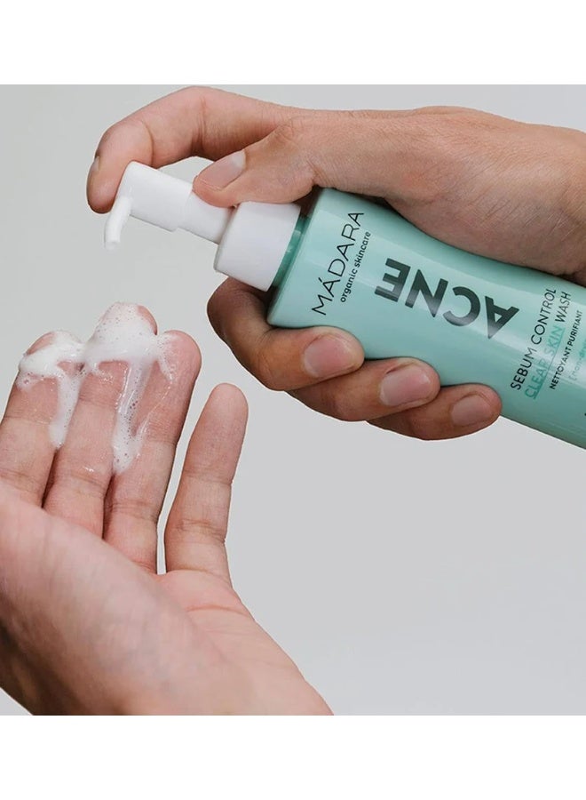 Mádara Acne Sebum Control Clear Skin Wash 140ml - Image 3