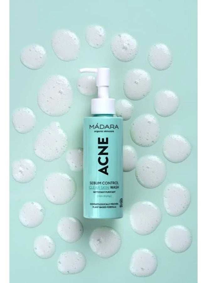 Mádara Acne Sebum Control Clear Skin Wash 140ml - Image 4