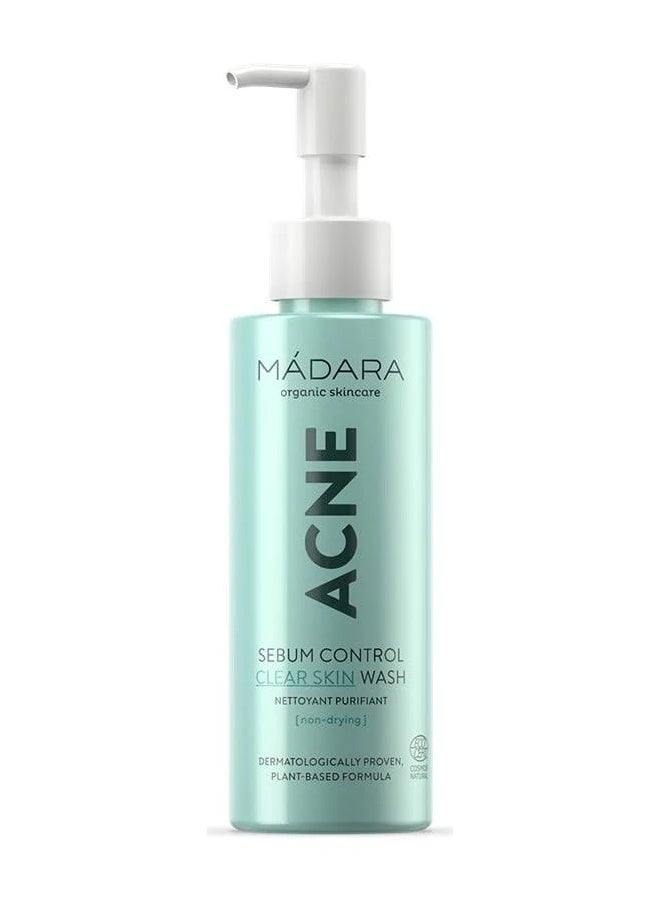 Mádara Acne Sebum Control Clear Skin Wash 140ml - Image 1