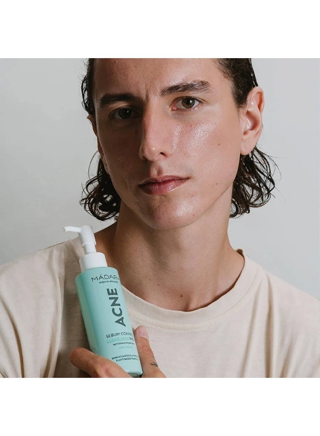 Mádara Acne Sebum Control Clear Skin Wash 140ml - Image 2