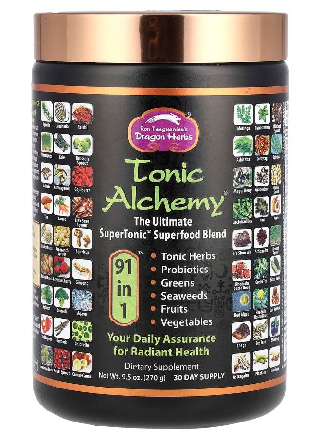 Dragon Herbs - Tonic Alchemy The Ultimate SuperTonic Superfood Blend 9.5 oz (270 g) - Image 1
