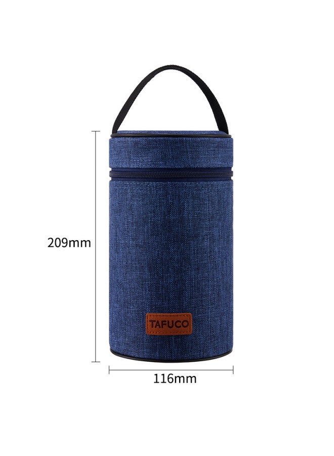 Tafuco Insulated Lunch Box Bag Portable Durable Polyester Z5118 Compatible With T2215 Series For Office Workers Thermal Food Carrier And Vacuum Flask