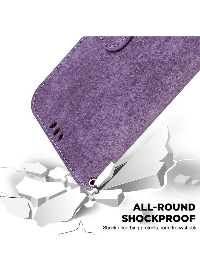 اس-توب جراب لهاتف Realme 12 5G جراب هاتف جلدي منقوش عليه نمر صغير - Image 5