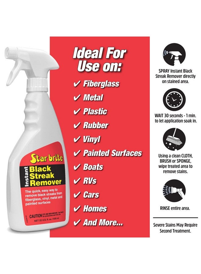 Star Brite Brite Instant Black Streak Remover - 22 Oz (071622Ss) - Image 3