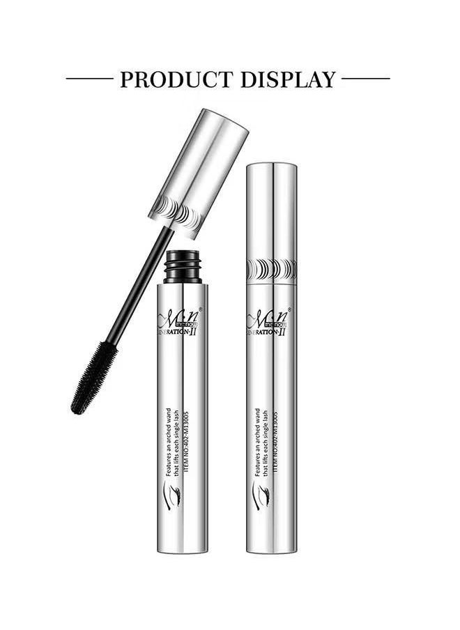 Mascara Black Fiber Mascara Charming Longlasting Mascara, Thick and Long Eyelash Waterproof and Smudge proof Eyes Makeup