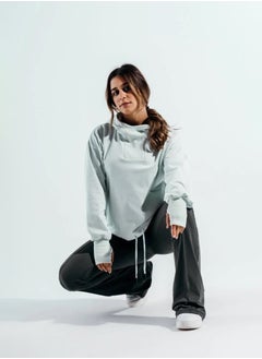 SIGMA FIT Sigma Fit PALE AQUA KINDLE HOODIE - S ,Color: white  - Image 3