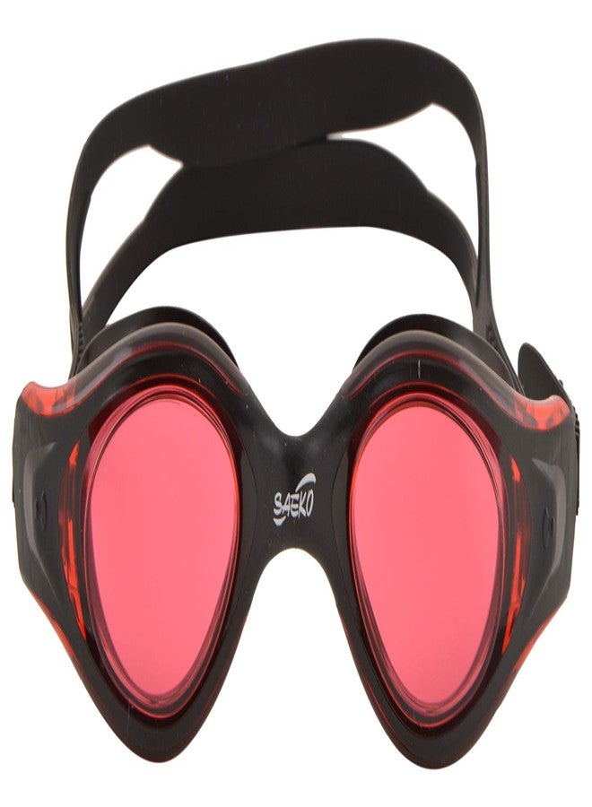 Saeko Leader Swimming Goggle with Ultra Anti Fog,Polarized Lens, UV Protection for Adult's (Red) - Image 4