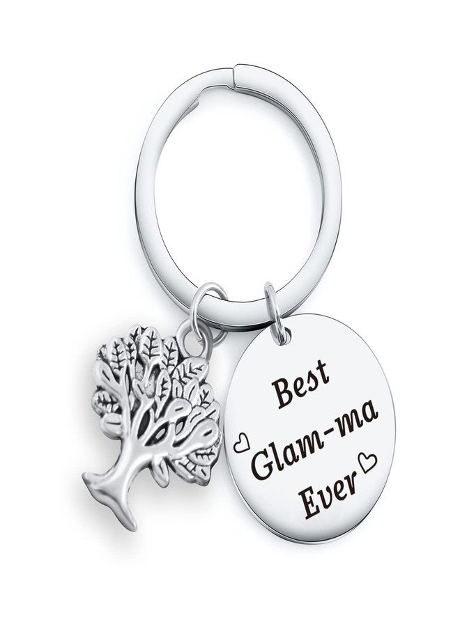 Nothers RSZOTW Glam-Ma Gift Jewelry Mimi Keychain Grandmother Grammy Nana Grandma Birthday Jewelry Gigi Gift Nana Grandma Keychain - Image 1