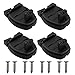 MEETOOT MEETOOT 4Set of Hot Tub Spa Cover Locks Key Pinch Release with 8Pcs Screws, Outdoor Hot Tub Spa Pool Cover Lock Down  - Image 2