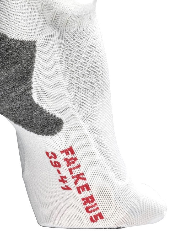 FALKE Men's RU5 Race Invisible Running Socks, No Show, Ultralight Cushion, Athletic Sock, Breathable Quick Dry, Nylon, White (White-Mix 2020), 9-10, 1 Pair - Image 5