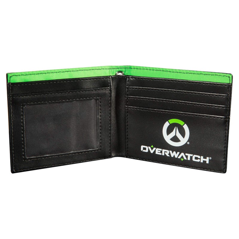 JINX Overwatch Lucio 'Sound Barrier' Graphic Bi-Fold Wallet, Black, Standard Size - Image 3