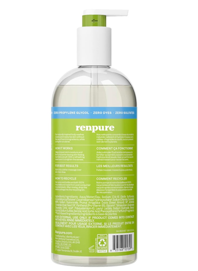Renpure - Kiwi and Hyaluronic Acid Ultra Hydrating Body Wash 24 fl oz - Image 1