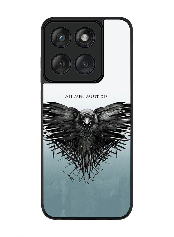Stylizedd For Motorola MOTO Edge 60 Fusion/ Edge 60 Case,Slim fit Camera Protection, Shockproof Thin Phone cover  - GOT All Men Must Die - Image 1