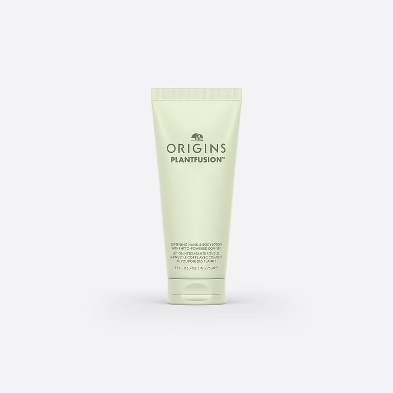 Origins Plantfusion Softening Hand  Body Lotion  Softens Dry Skin  Smooths Over Time  With NaturallyDerived Hyaluronic Acid  Salicylic Acid 25 Fl Oz