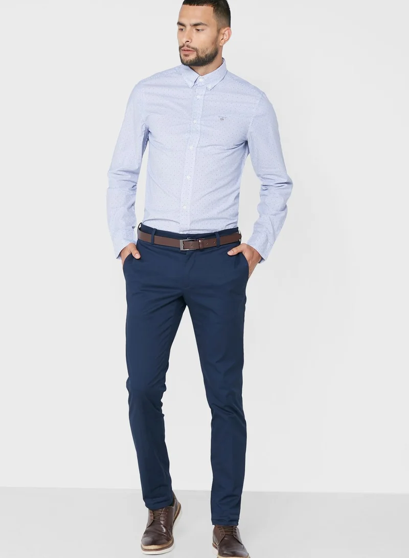 GANT Dot Print Slim Fit Shirt