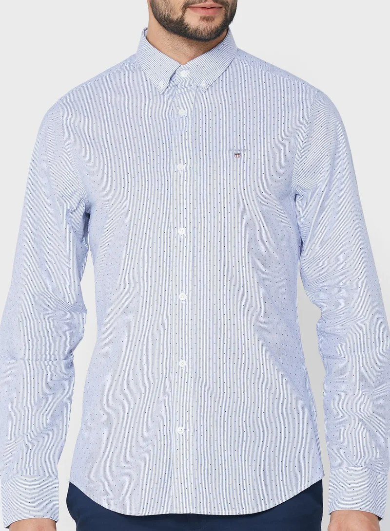 GANT Dot Print Slim Fit Shirt