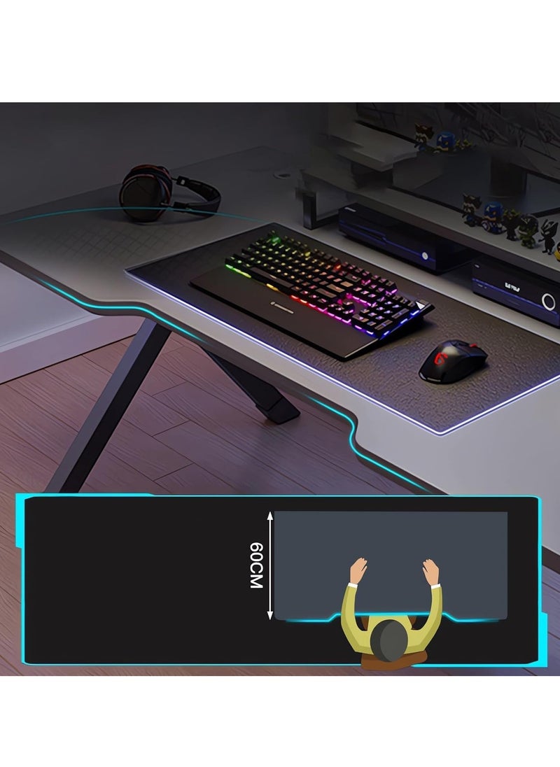 Apexll Ergonomic Gaming and Study Desk, Versatile PC Workstation for Home Office, Spacious Design for Gamers and Students (140x60x75cm)  - Image 2