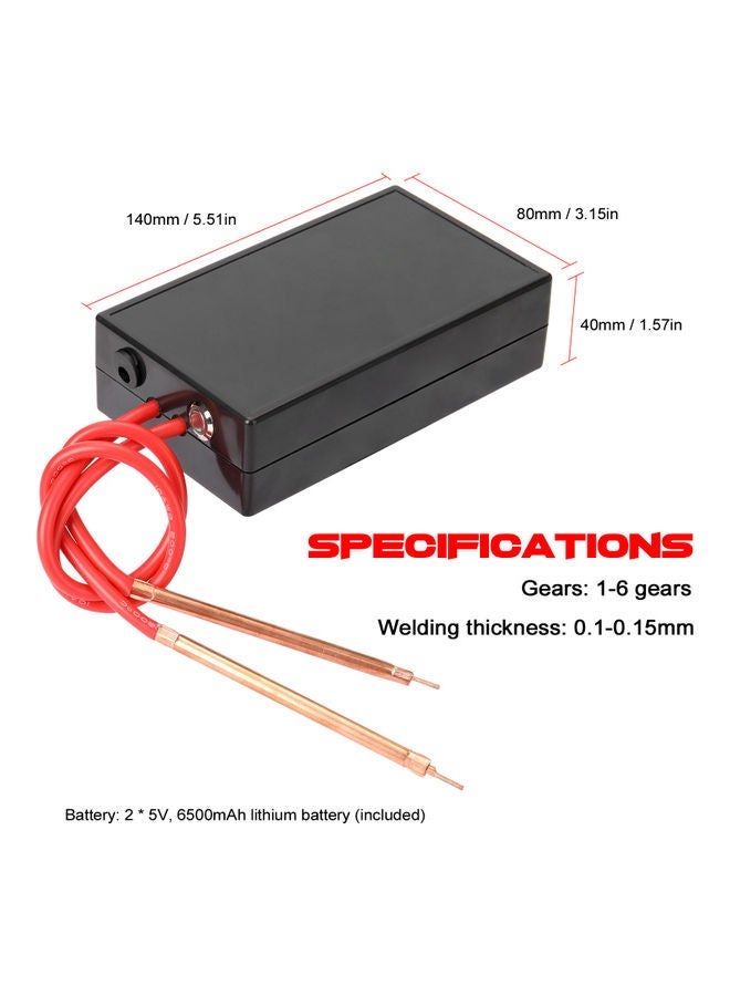 NIBEMINENT Portable Mini Spot Welding Machine For Battery Multicolour - Image 4