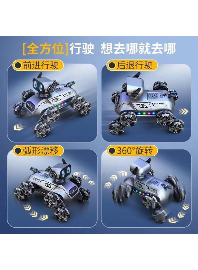 روبوت ذكي بعجلات ثمانية مع جهاز تحكم عن بعد، متعدد الألوان - Image 5