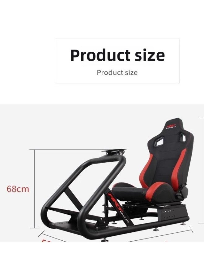 Generic - Artcockpitpro Racing Simulator Game Stand G29T300Cslddpro Direct Drive Steering Wheel Seat-product Color:Right Keyboard Stand (fit For Right Hand Drive - Image 1