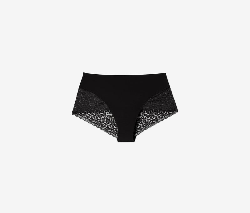 Tchibo Women Panties With Lace, Black - Image 3