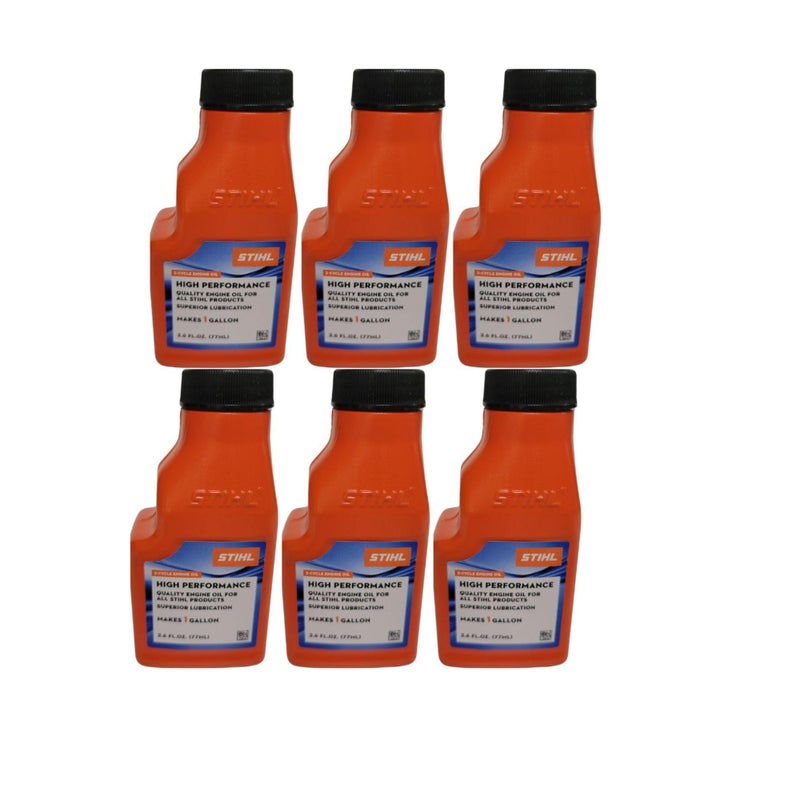 STIHL 0781 319 8008 26 Ounce High Performance 2 Cycle Engine Oil 6 Pack - Image 3