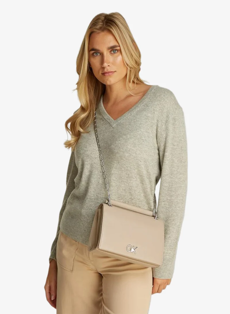 CALVIN KLEIN MEDIUM CONVERTIBLE CROSSBODY BAG