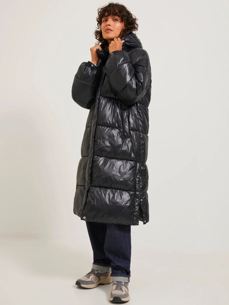 JJXX Hooded Black Women's Coat 12236546  - Image 1