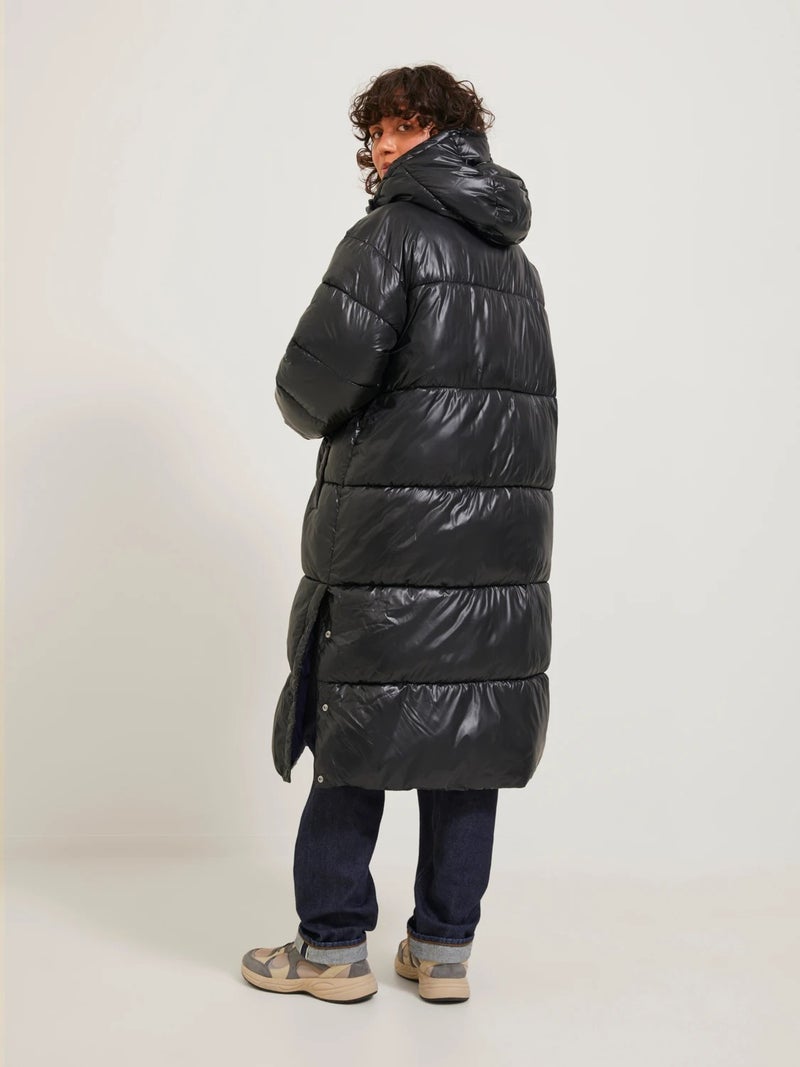 JJXX Hooded Black Women's Coat 12236546  - Image 4