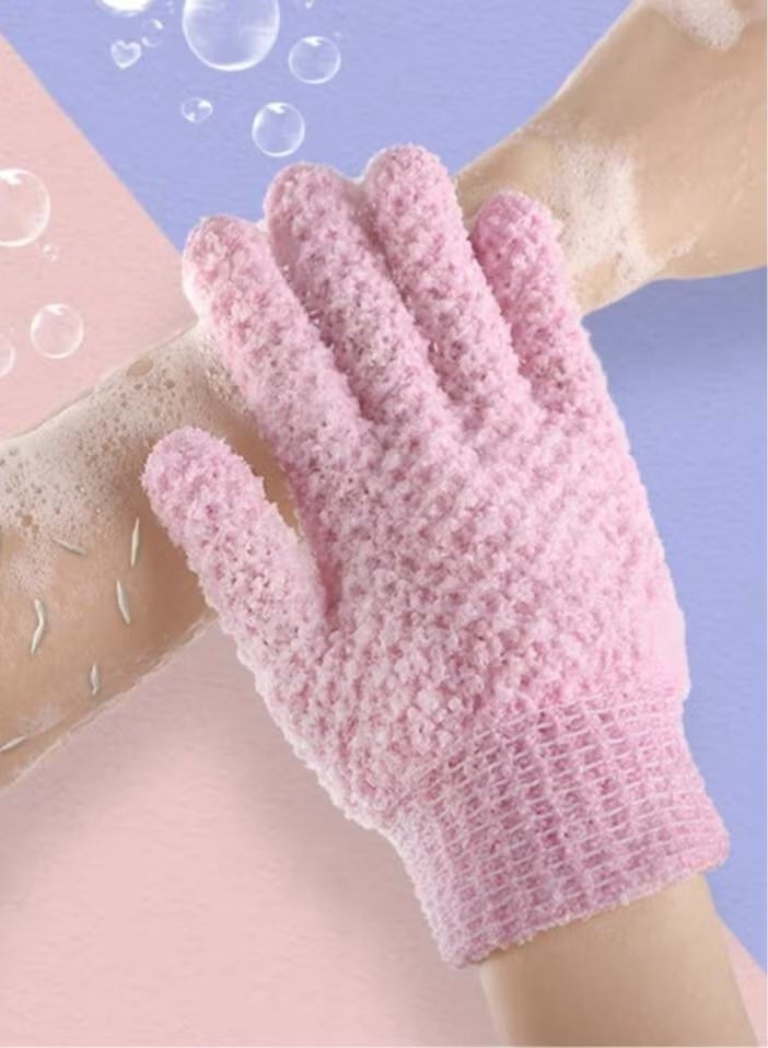 Alice Exfoliating Gloves Scrub For Your Face And  Body - Image 4