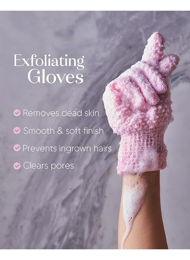 Alice Exfoliating Gloves Scrub For Your Face And  Body - Image 5