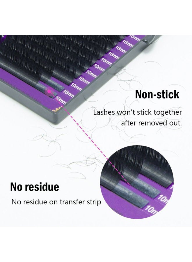 NAGARAKU Mink Synthetic Extension False Eye Lash - Individual Single Size (0.10 D 9mm) - Image 3
