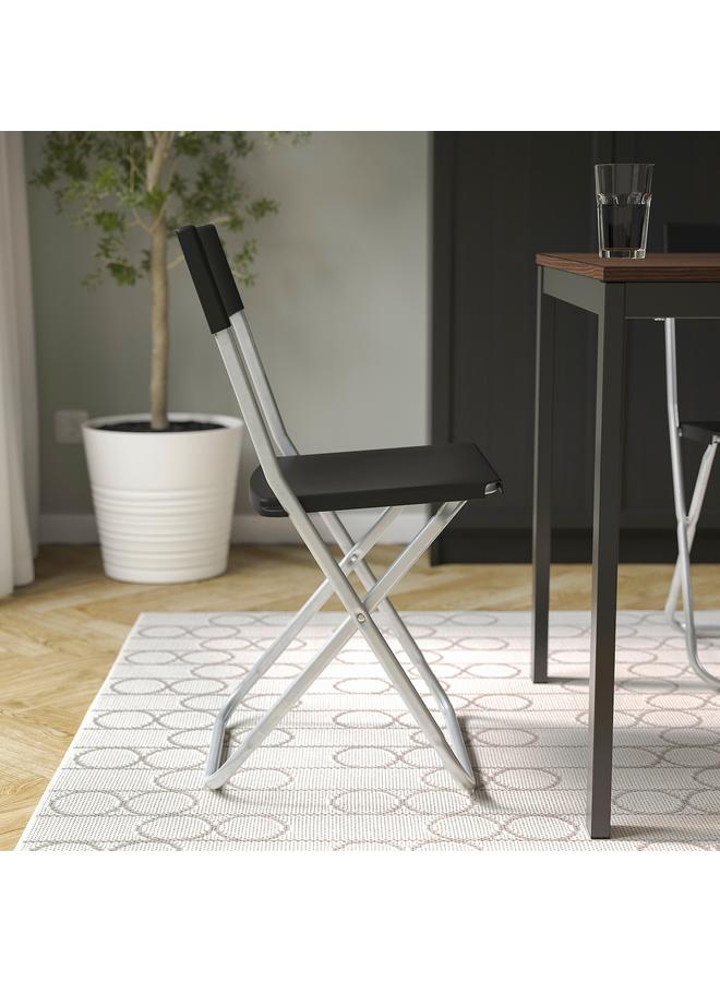 erorex Folding Chair, Black - Image 2