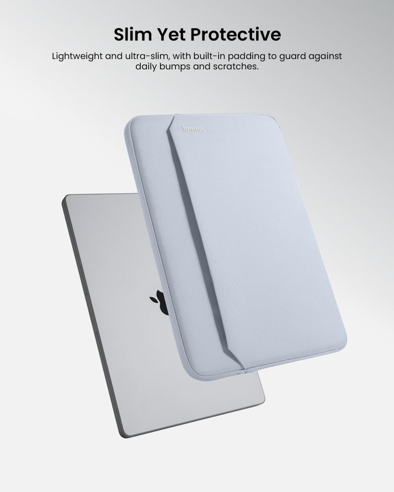 tomtoc Slim Laptop Sleeve Case for 13-inch 2026 New MacBook Air M5/A3449 M4/A3420 M3/A3113 M2/M1, Fits MacBook Neo A18 Pro, Water-Resistant Protective Carrying Case with Accessories Pocket - Image 2