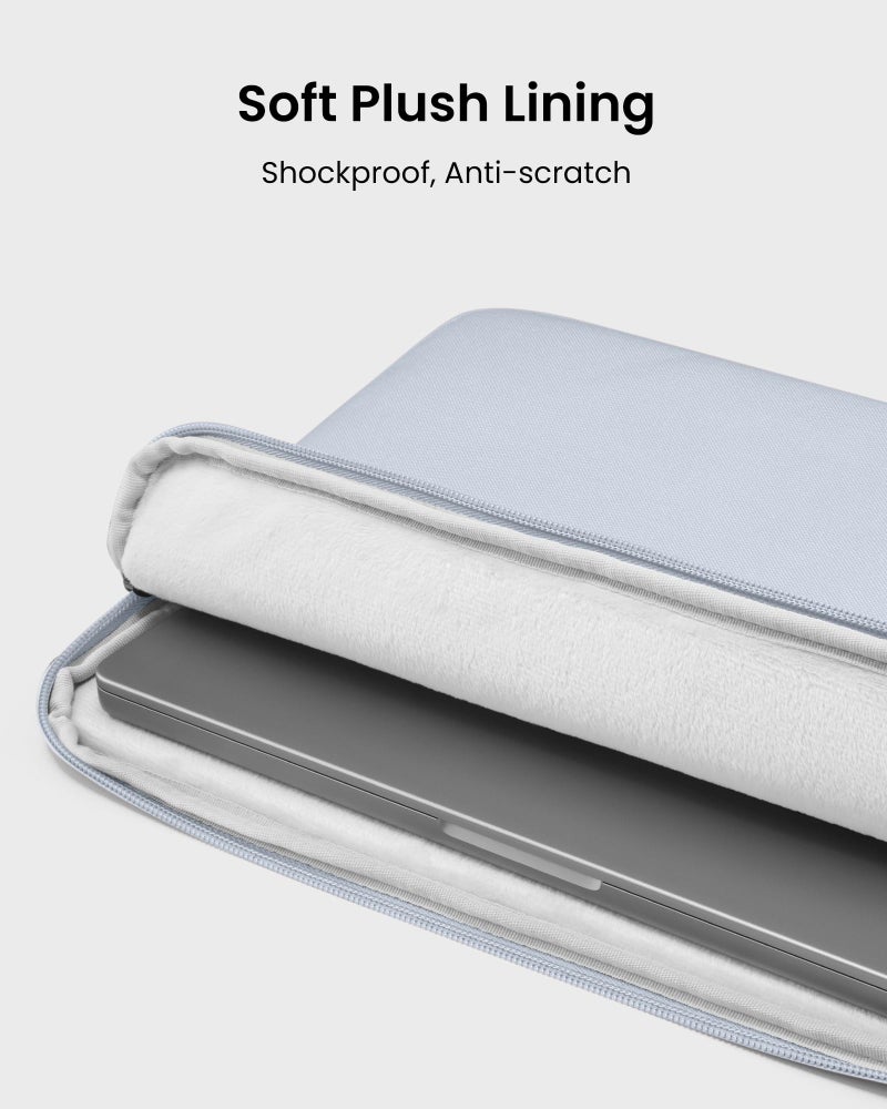 tomtoc Slim Laptop Sleeve Case for 13-inch 2026 New MacBook Air M5/A3449 M4/A3420 M3/A3113 M2/M1, Fits MacBook Neo A18 Pro, Water-Resistant Protective Carrying Case with Accessories Pocket - Image 4